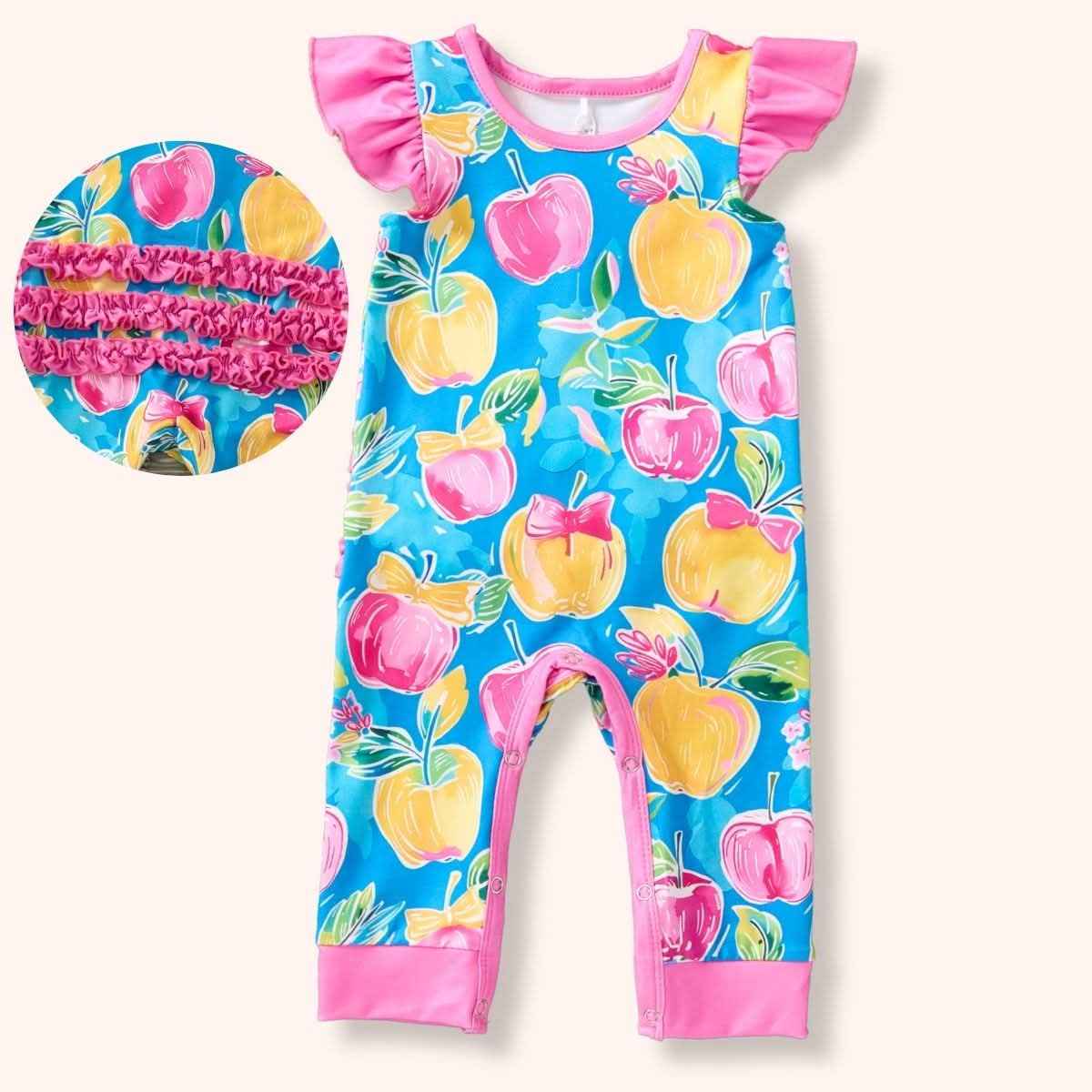 A+ Apples Romper