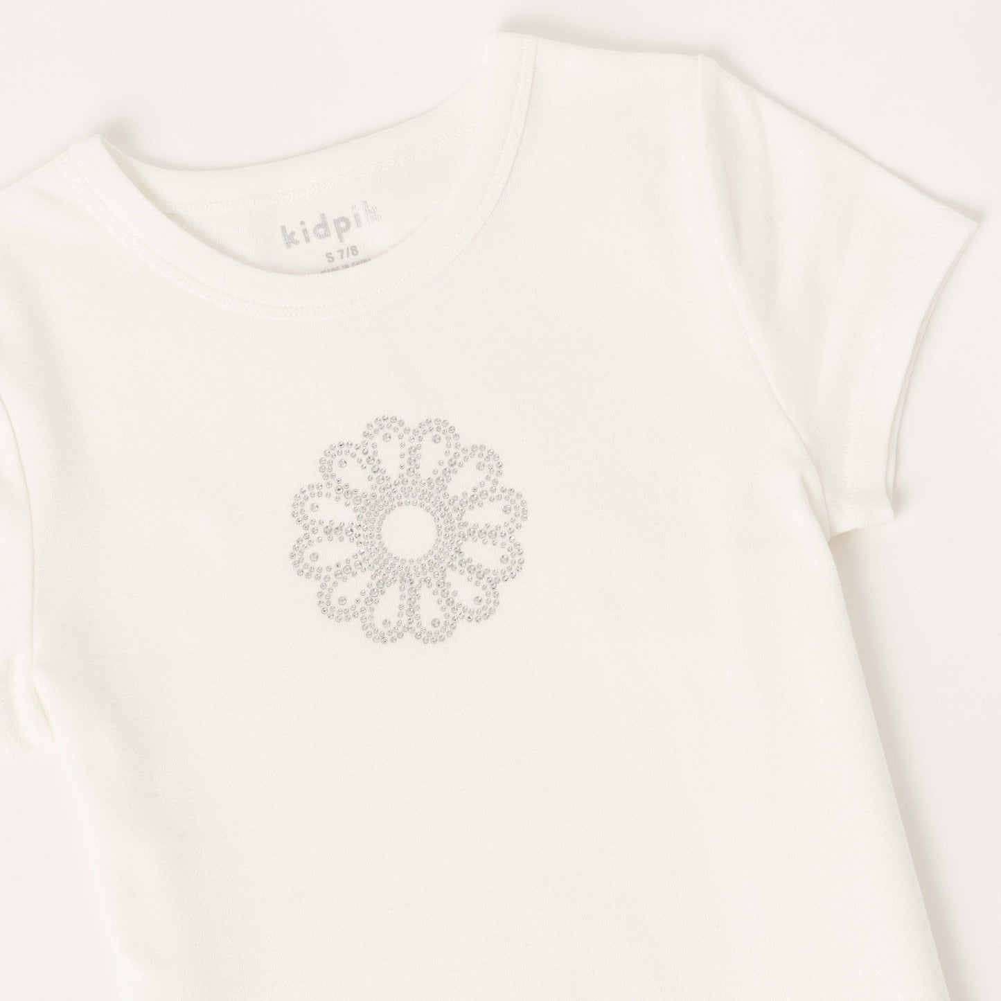 Girls Rhinestone Tee – Sparkling Style for Trendy Young Fashionistas