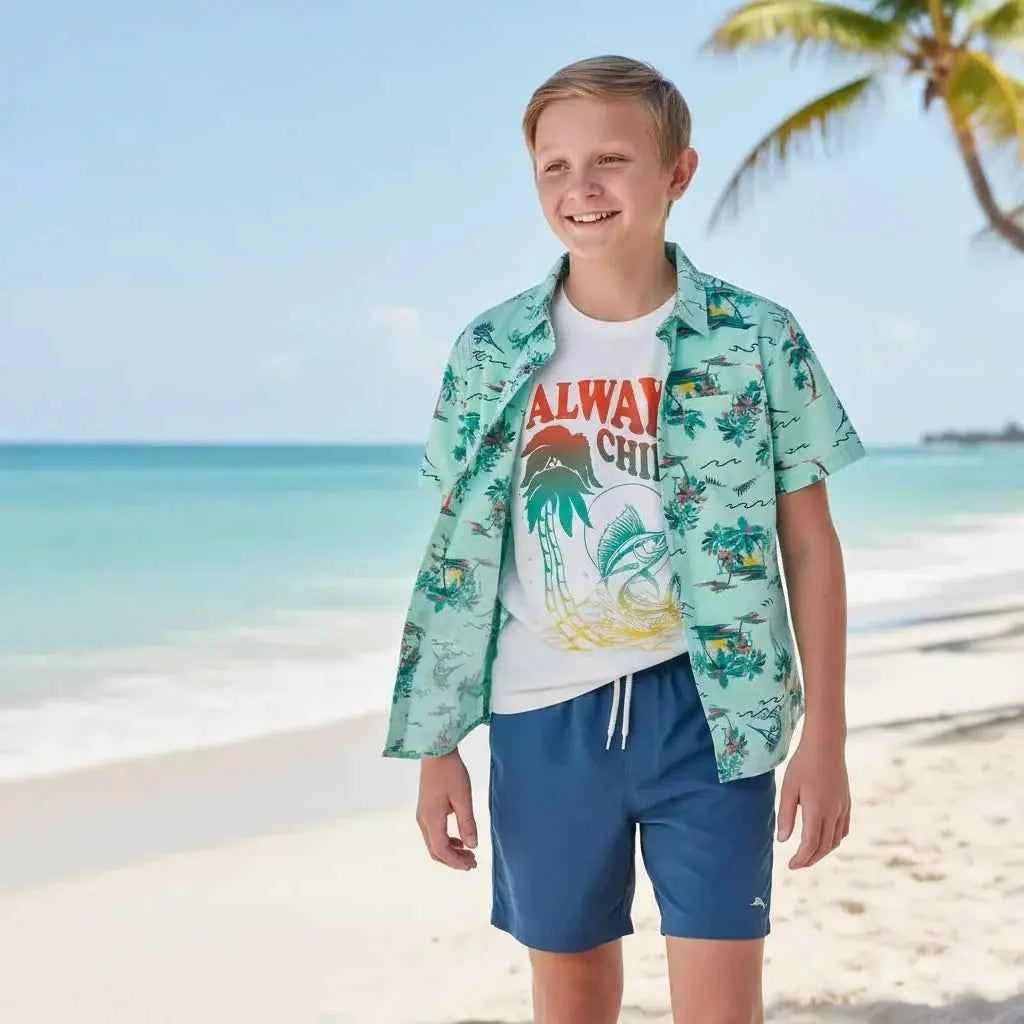 TOMMY BAHAMA Boys 3-Piece Short Set (Pack of 6)