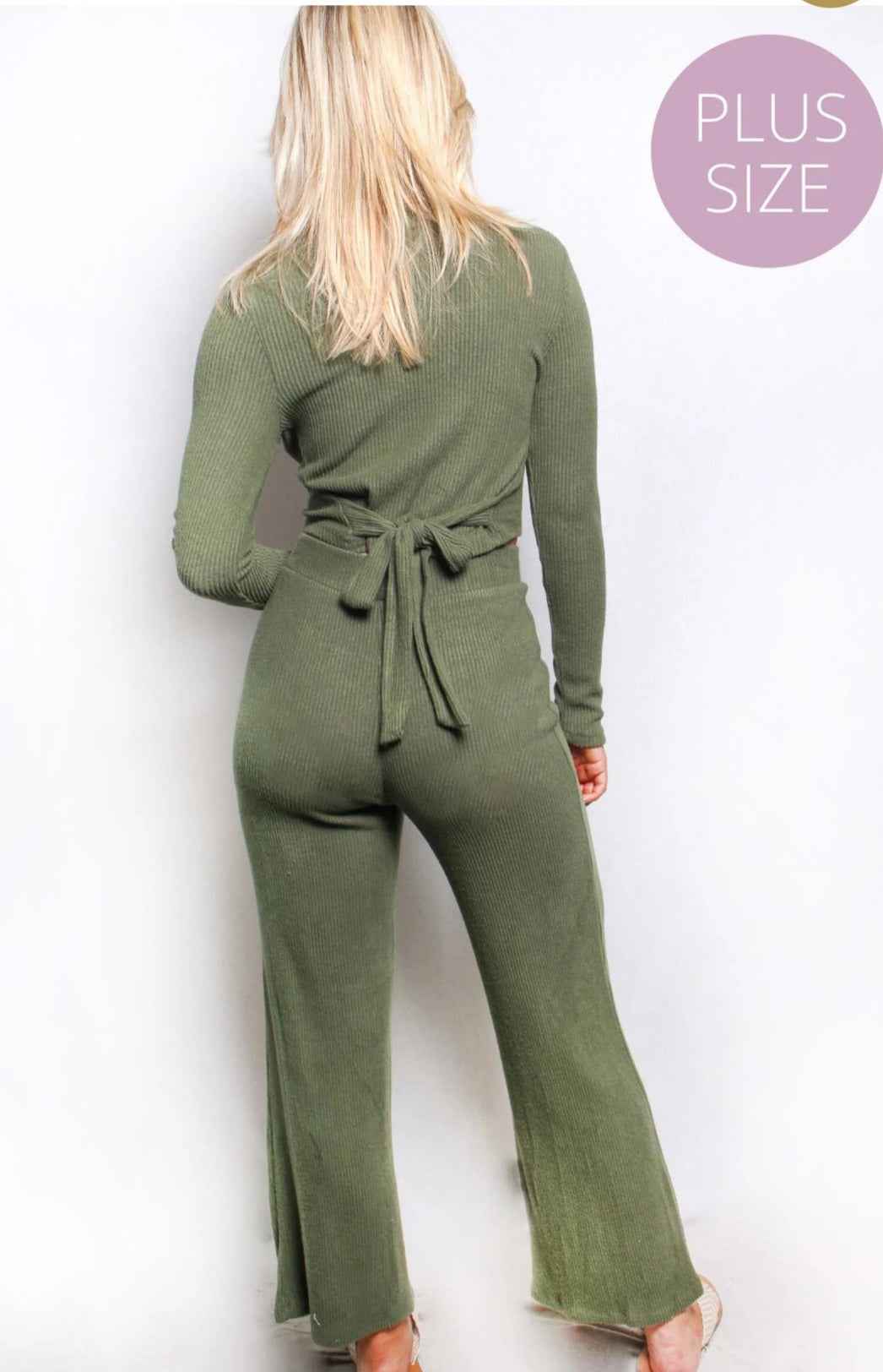 Plus size 2-piece Loungewear set