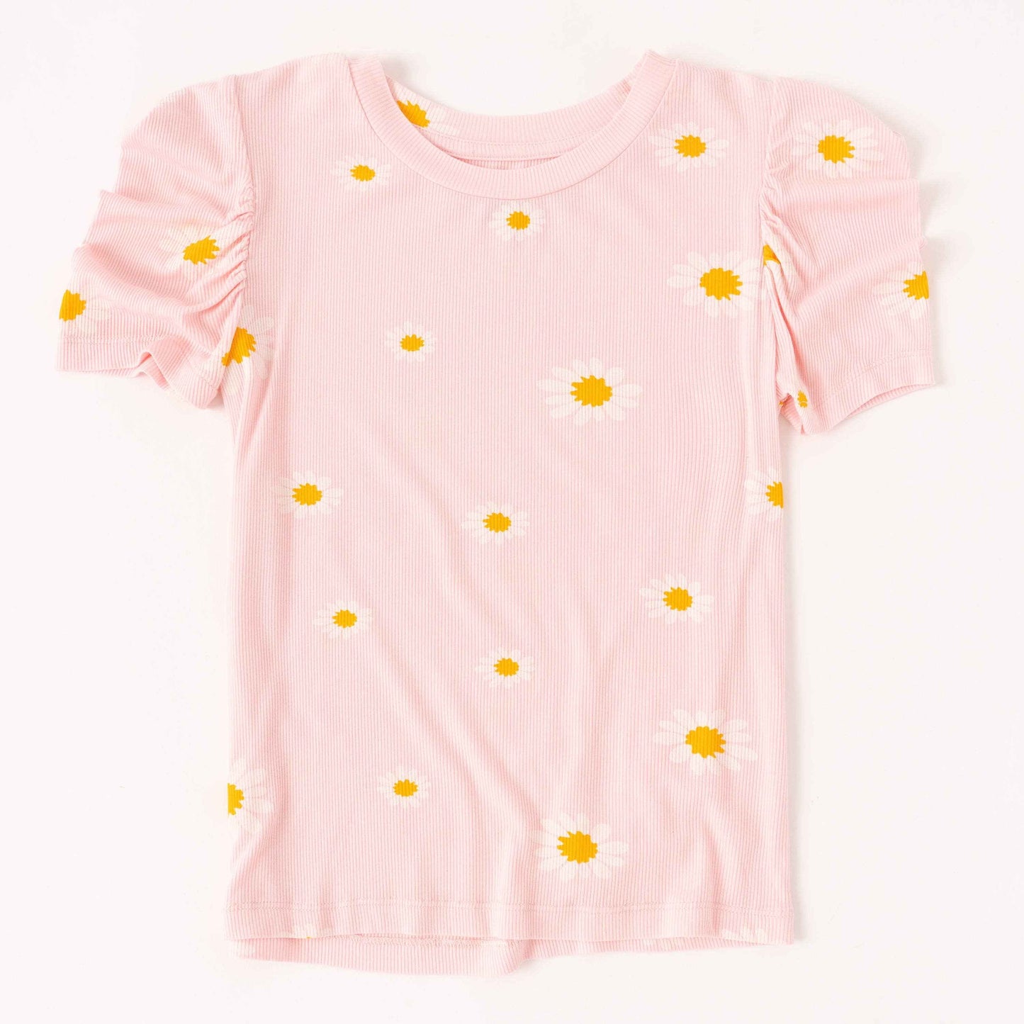 Girl's Daisy Print Tee for Stylish and Fun Everyday Wear