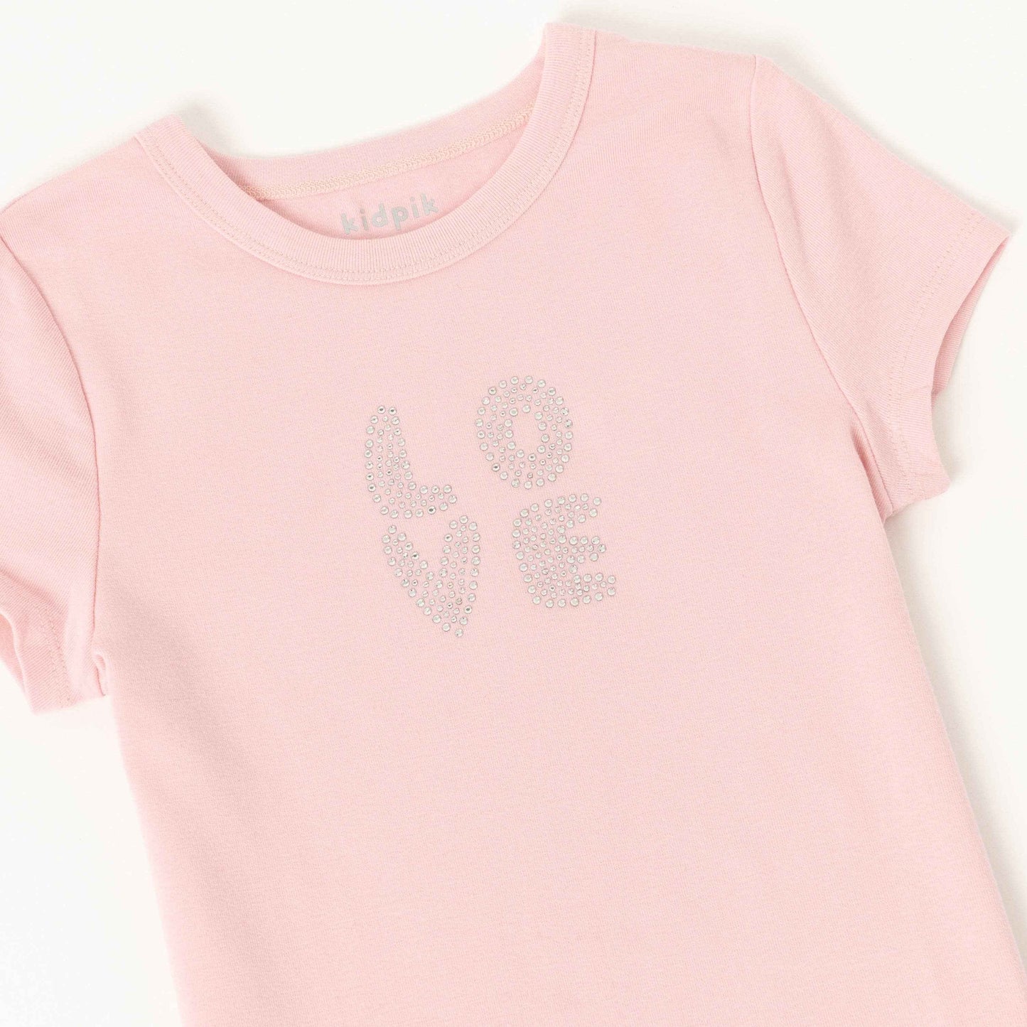 Girls Rhinestone Tee – Sparkling Style for Trendy Young Fashionistas