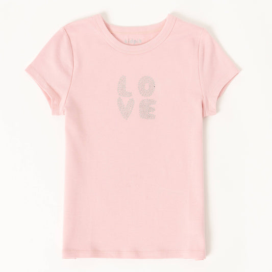 Girls Rhinestone Tee – Sparkling Style for Trendy Young Fashionistas