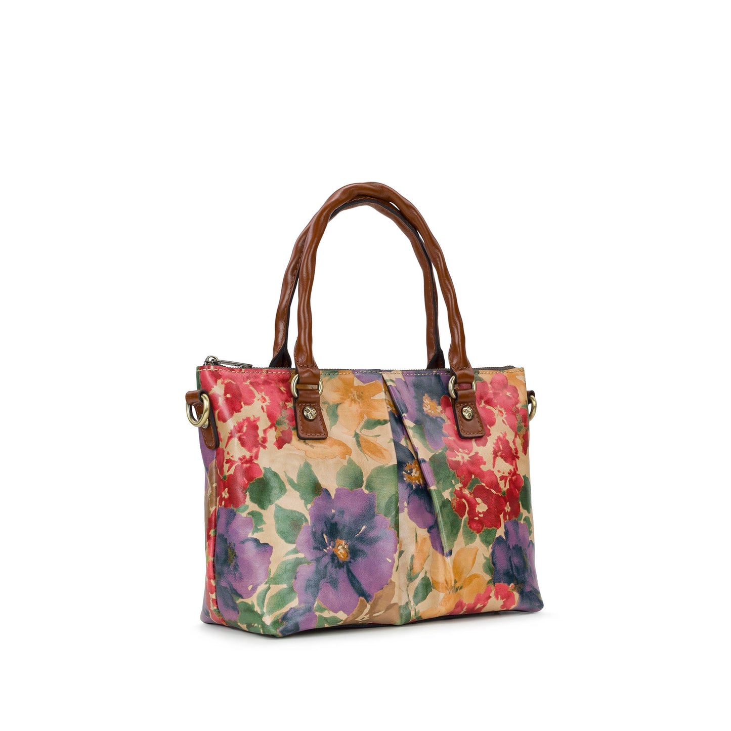 Patricia Nash Zora Top Handle Crossbody - French Hydrangeas