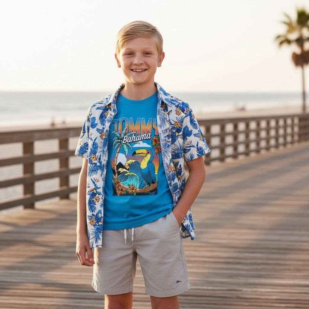 TOMMY BAHAMA Boys 3-Piece Short Set (Pack of 6)