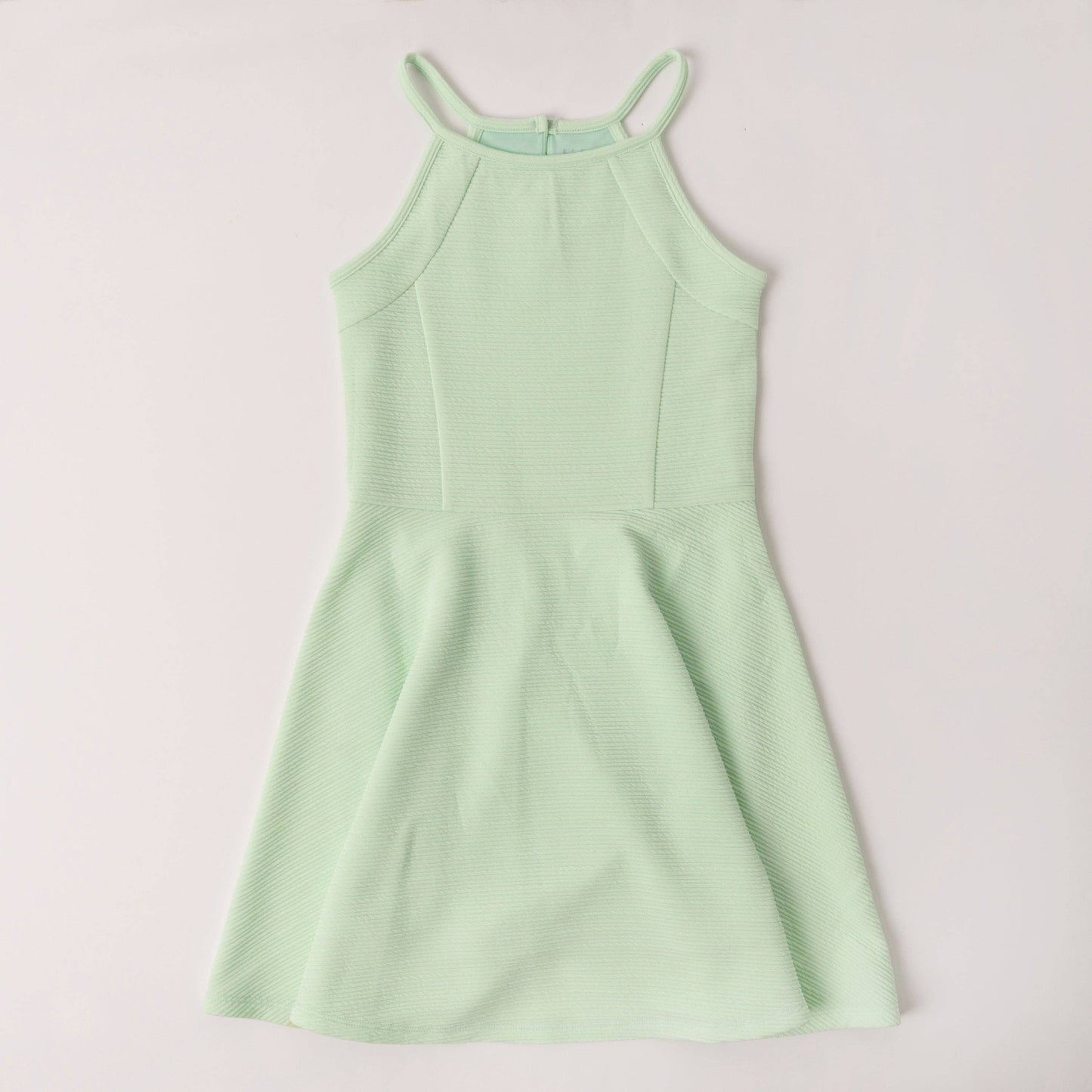 Girl's Ottoman Halter Dress