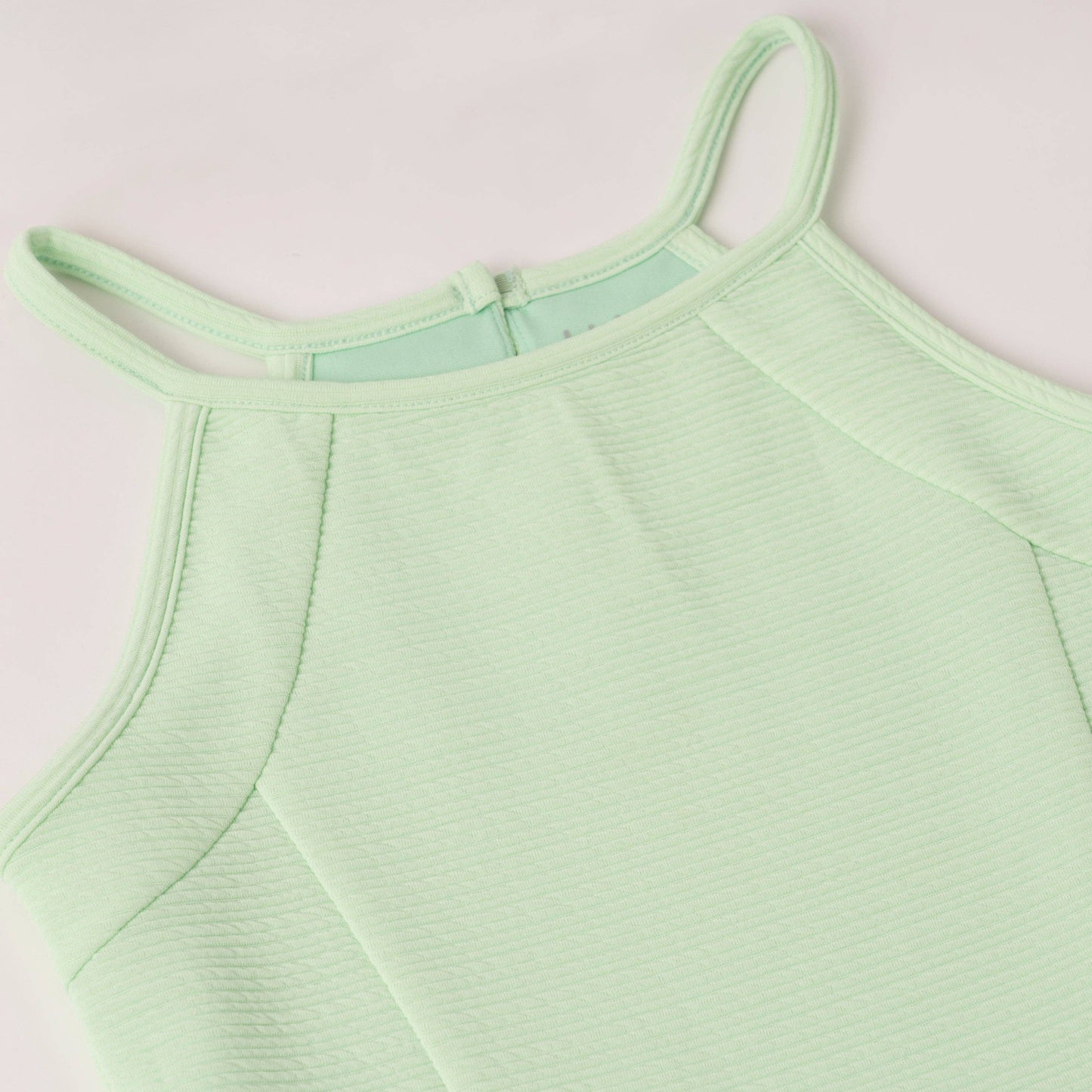 Girl's Ottoman Halter Dress