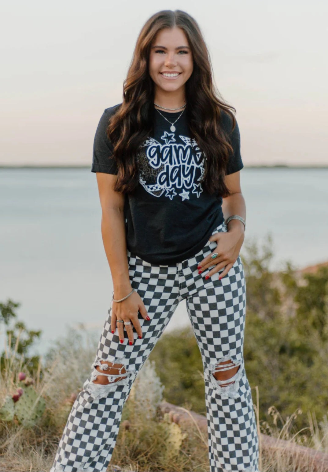 Sterling Kreek Checkered Jeans, Sterling Kreek Jeans