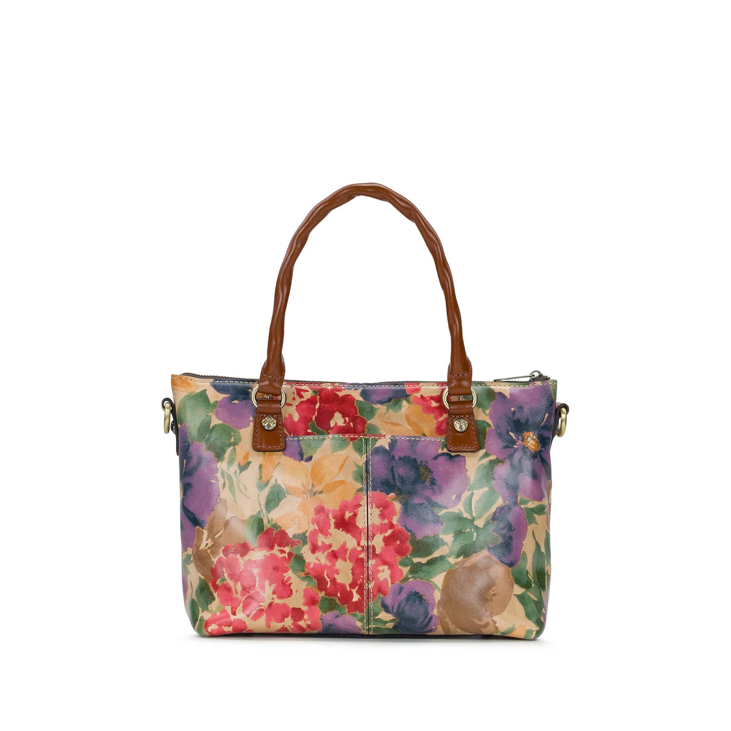 Patricia Nash Zora Top Handle Crossbody - French Hydrangeas