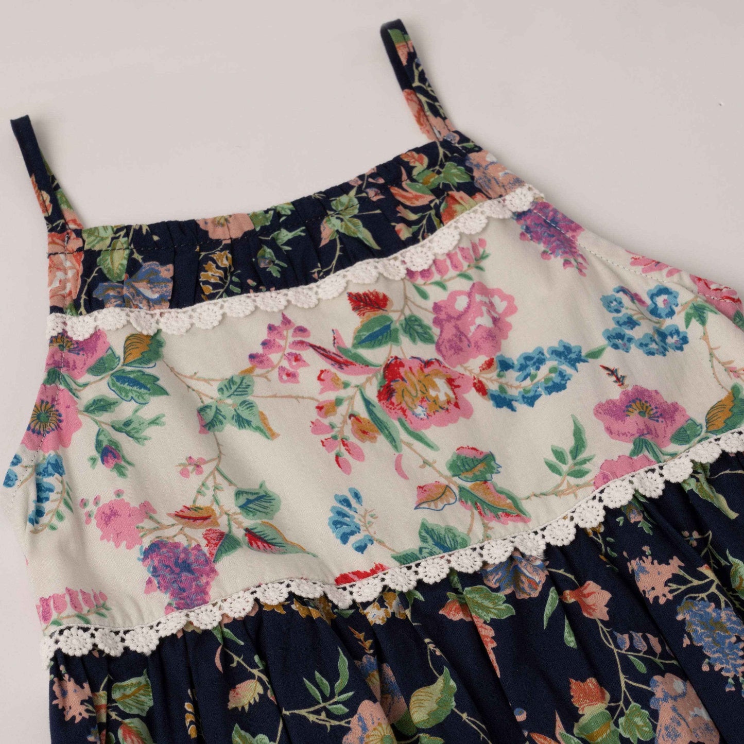 Girl's Floral Babydoll Dress for Stylish Summer Adventures