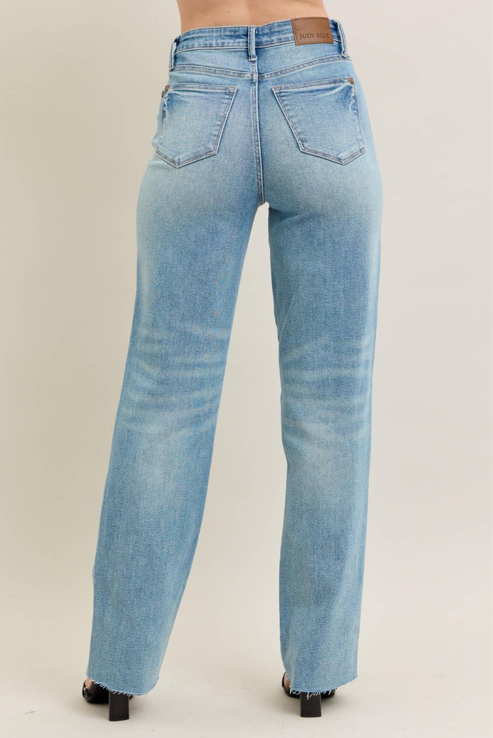 Judy Blue Star Jeans Straight Leg