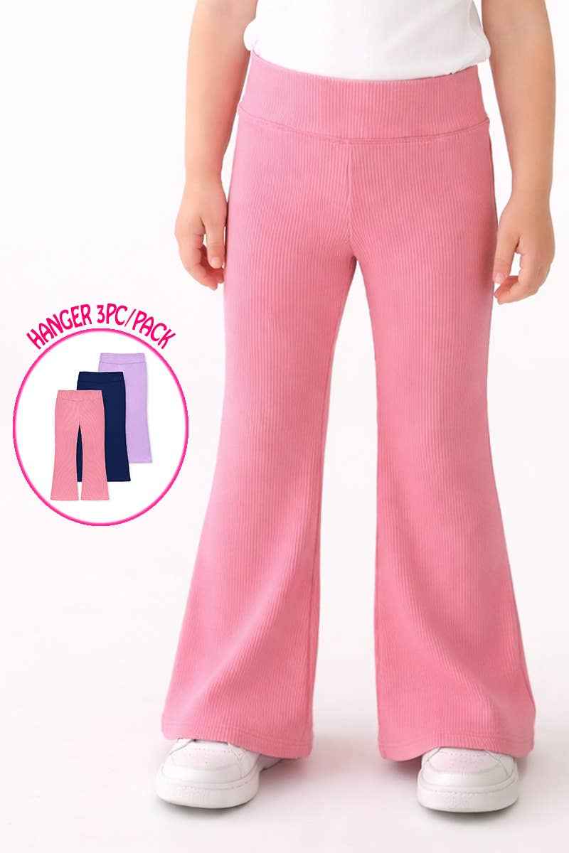 GLP-Y26-89513B Girl's 3pc/Pack Cozy Flare Legging Set