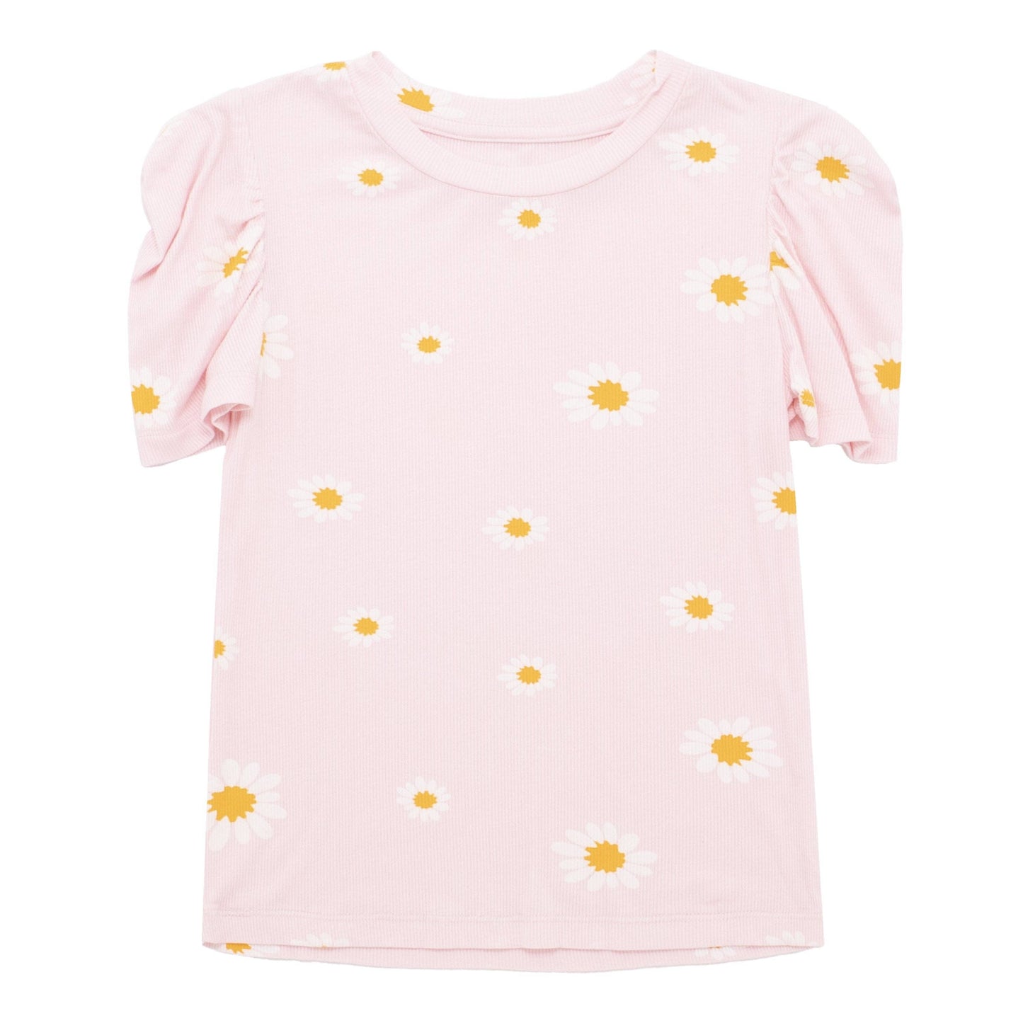 Girl's Daisy Print Tee for Stylish and Fun Everyday Wear