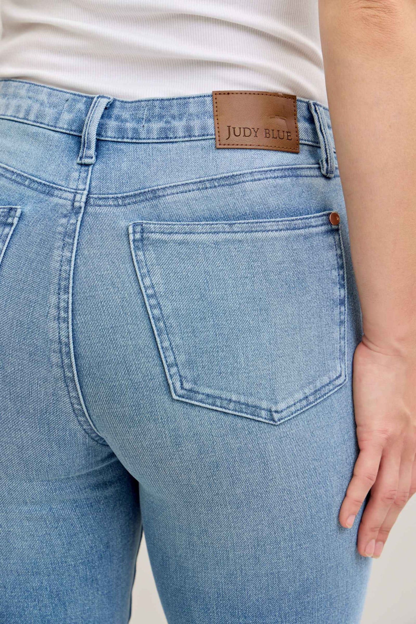 Judy Blue Bootcut Contrast Wash Jeans