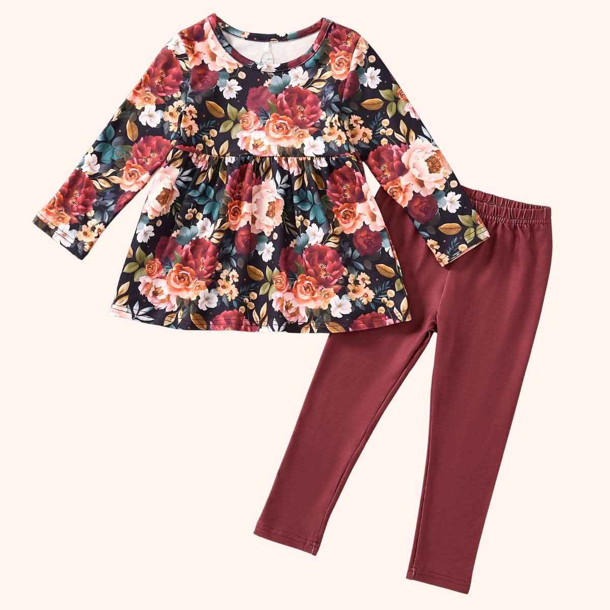 Pete & Lucy Girls Pant Set