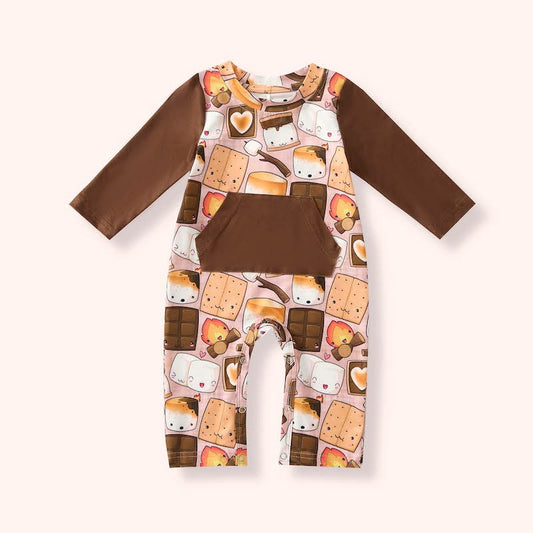 Boys S'mores Galore Romper