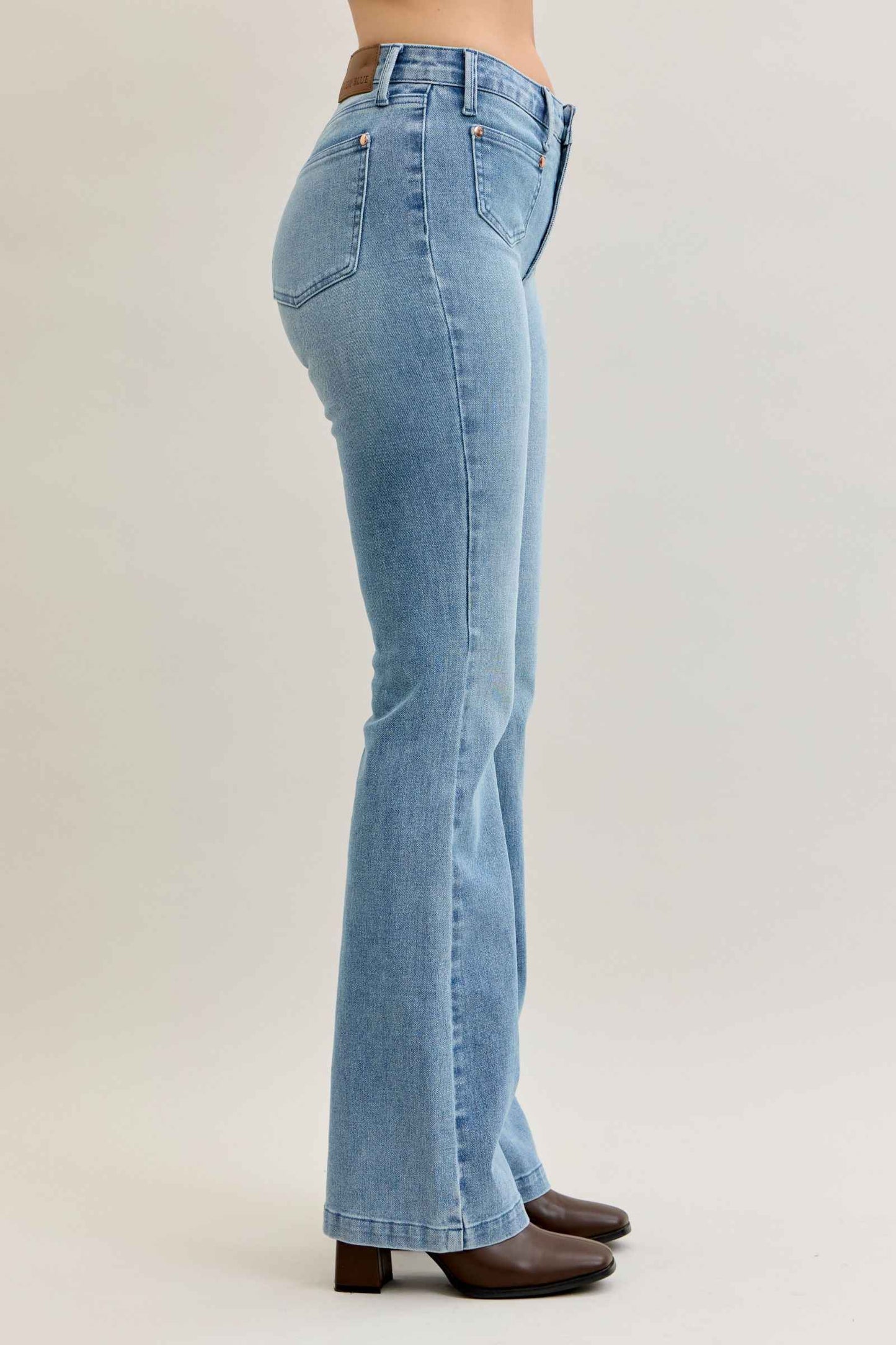 Judy Blue Bootcut Contrast Wash Jeans