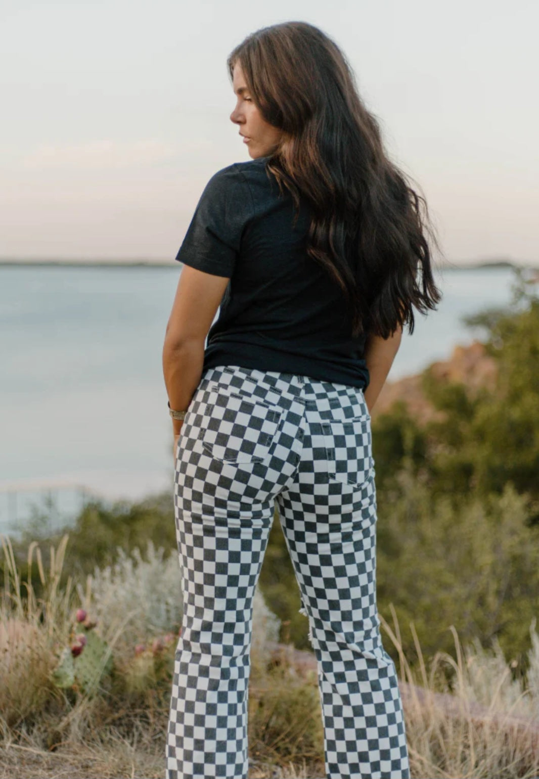Sterling Kreek Checkered Jeans