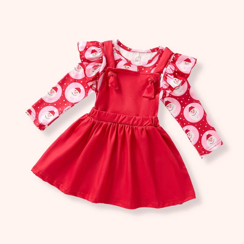 Girls Jolly St. Nick Dress